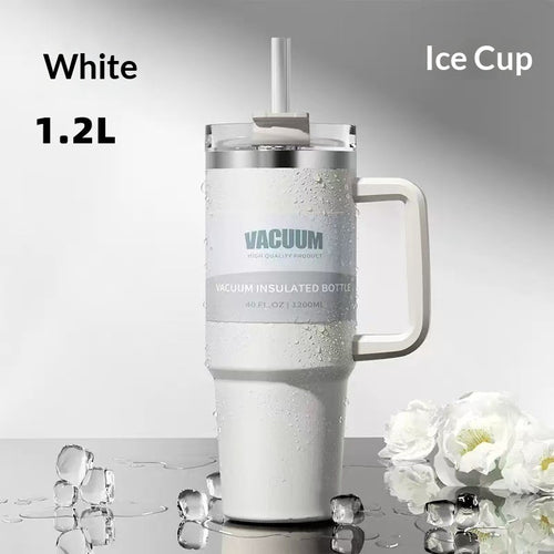 40oz Stainless Steel Iced & Hot Coffee Tumbler